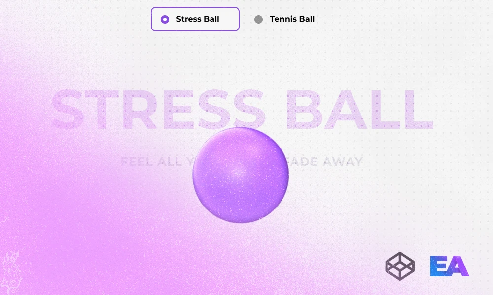 Interactive Stress Ball in JS